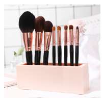 Diamante Silicone Plastic Makeup Brush Holder Makeup Cosmetic Tool For Brush Hair Dry