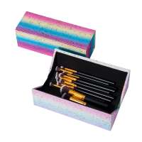 Custom Professional Makeup Artist Case Makeup Brush Holder with Magnetic Closure