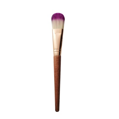 Custom professional cheap soft private label vegan mini facial  bamboo face mask brush