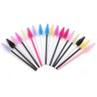 Customized Disposable Nylon Eyelash Brush J02 Drop-shaped Eyebrow Comb  Eyelash Mascara Wands