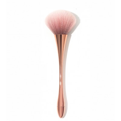 best selling high quality  rose gold makeup brushes single brush big powder brush